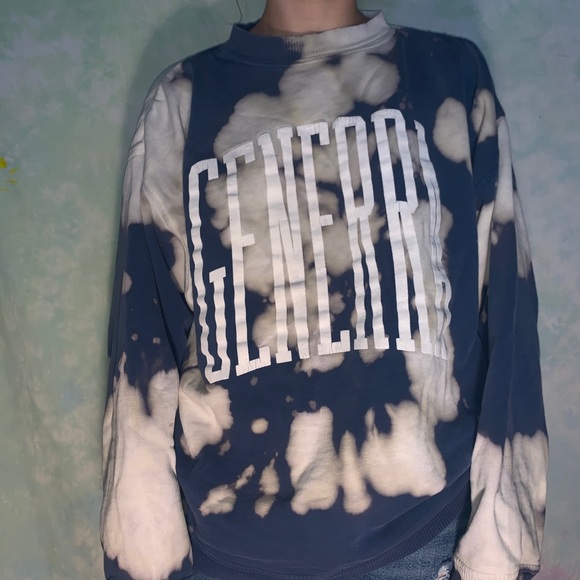 GENERRA Sweaters - Vintage 80’s hand bleached crewneck